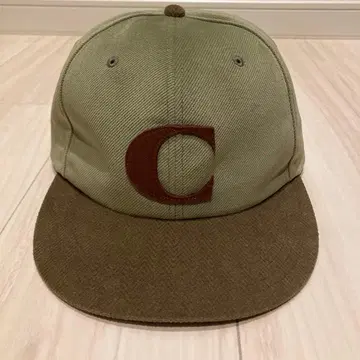 미사용 새상품 CA4LA 올리브 야구 모자