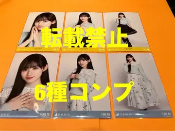 카와사키 사쿠라 노기자카46 랜덤 브로마이드 6종 컴프 최신