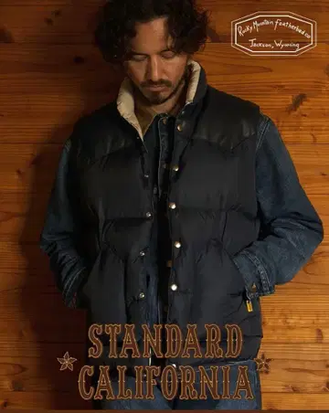 44 록키 마운틴 x 스탠다드 캘리포니아 별주 다운 베스트