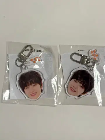 treasure 지훈 희로애락 얼굴 아크링 키링