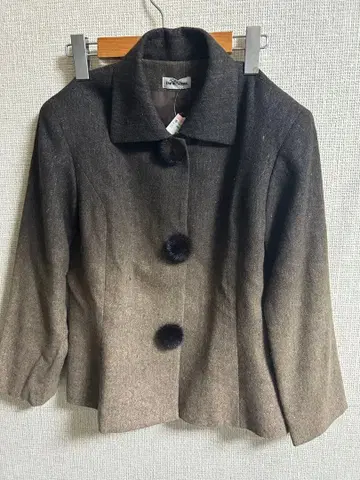 그라데이션 브라운 자켓