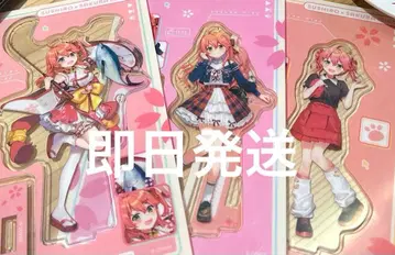 사쿠라 미코 스시로 콜라보 아크릴 스탠드 3종 세트 컴플리트