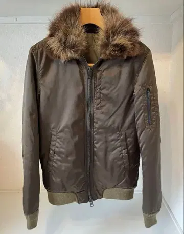 MR.OLIVE 미스터 올리브 MA-1 자켓 퍼 포함 올리브