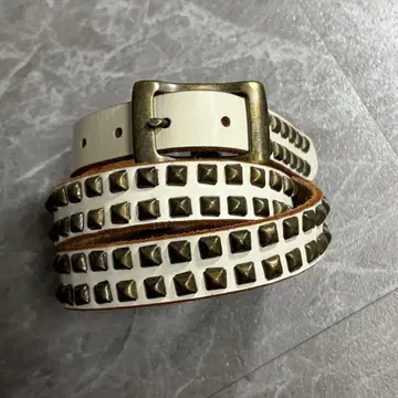 y2k archive Lee 그런지 벨트 가죽 스터드