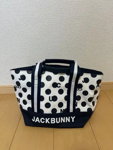 JACKBUNNY 도트 무늬 토트백