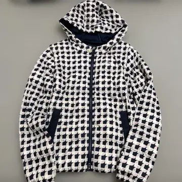 Callaway 하운드투스 체크 패턴 다운 자켓 M