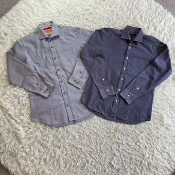 [ 묶음 판매 ] TAKA-Q ( 타카큐 ) 긴팔 셔츠 2세트 M 사이즈