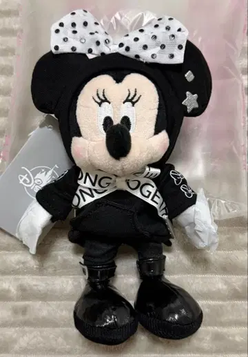 미니 봉제 인형 키링 키체인 Black style3