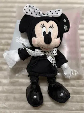 미니 봉제 인형 키링 키체인 Black style2