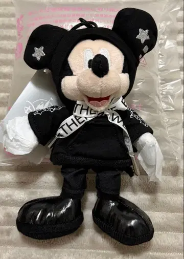 미니 봉제 인형 키링 키체인 Black style4