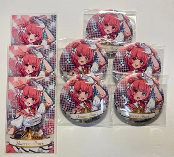 유메노 아카리 DIAMOND IN THE ROUGH 캔뱃지 폴라로이드