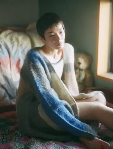 생활의 니트 가디건