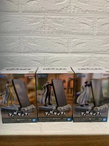 원피스 피규어 3체 세트