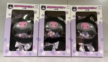 쿠로미 20주년 클리어 포피 3개 세트 산리오