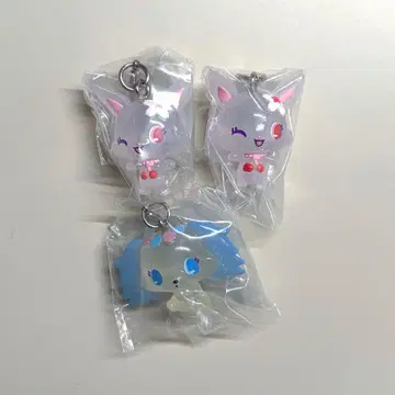 산리오 가챠가챠 메지루시 액세서리 주얼펫 루비 사피