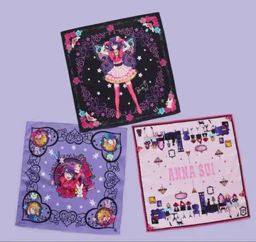 최애의 아이 안나수이 손수건 핑크