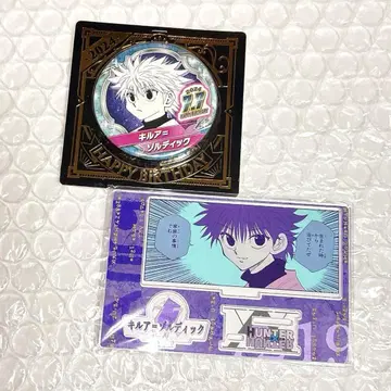 HUNTER x HUNTER 벌스데이 명장면 디오라마 캔뱃지 키루아