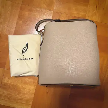 [ 미사용 ] mieno 소가죽 2WAY 백 숄더 벨트 포함