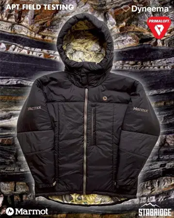 STABRIDGE x marmot PRIMALOFT BELAY PARKA