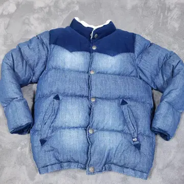 베이플로우 데님 다운 L 새상품급 BM1711NM01