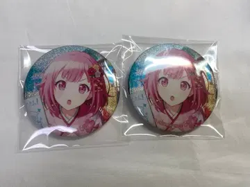 프로세카 글리터 캔뱃지 45A 호우 에무 2점