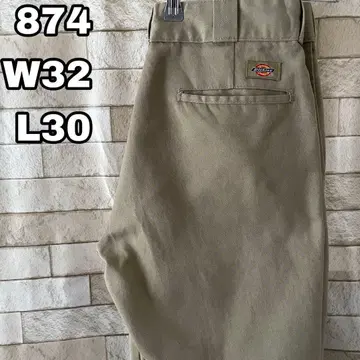 디키즈 워크 팬츠 874 자수 베이지 32 x 30