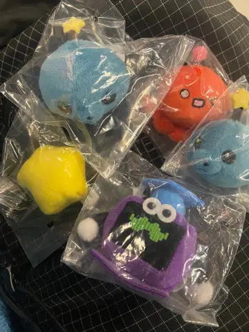 교육 방송 인형 배지 5종 세트