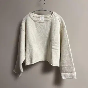 VIVRE 아이보리 긴팔 니트 스웨터 F