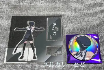 베이스야드 체인소 맨 아크릴 스탠드 캔뱃지 (오로라 ver) 봄