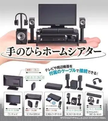 타린 손바닥 홈극장 캡슐 컬렉션 전 5종 세트