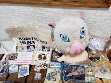 귀멸의 칼날 이노카시라 봉제 인형 세트