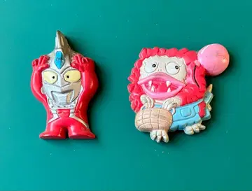 울트라맨 세븐 & 피그몬 마그넷 피규어 세트