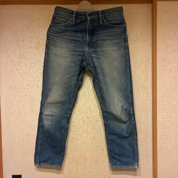 [ orSlow ] 여성용 스트레이트 데님 라이트 블루