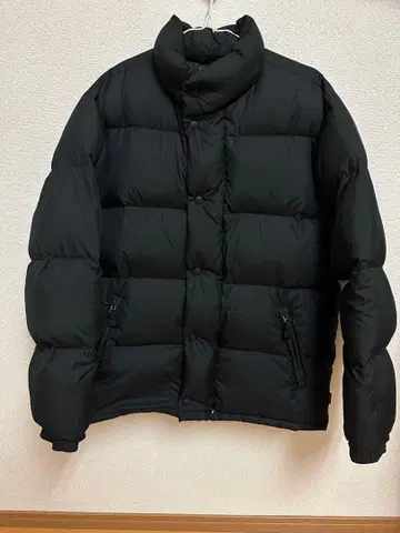 CONVERSE 블랙 다운 자켓 L 사이즈