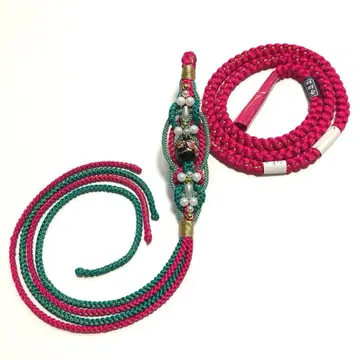 후리소데용 허리띠 후리소데를 화려하게 가는 끈 4색 조별 상품