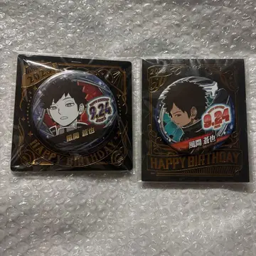 월드 트리거 점프샵 벌스데이 캔뱃지 카자마 소야