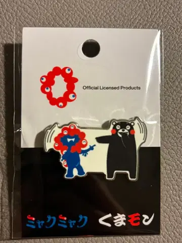 쿠마몬 미야쿠미야쿠 콜라보 핀배지