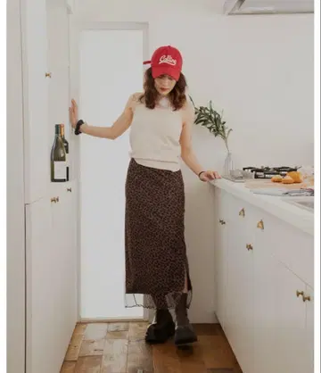 [ jumelle ] 레오파드 스커트