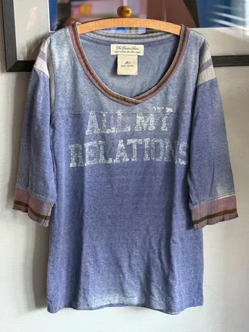 [ REMI RELIEF / 레미 릴리프 ] 7부 소매 티셔츠