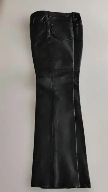 #PAGEBOY 블랙 가죽 팬츠 M