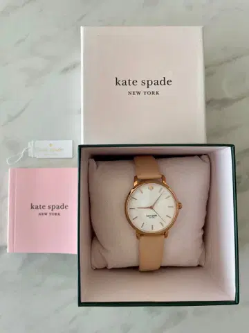 케이트 스페이드 손목시계 베이지