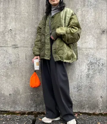 ODDMENT 오드먼트 퀼팅 자켓