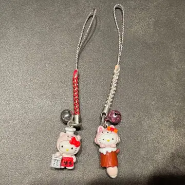 지역 한정 키티 묶음 판매 홋카이도 한정 여우 핑크 하카타 돈코츠