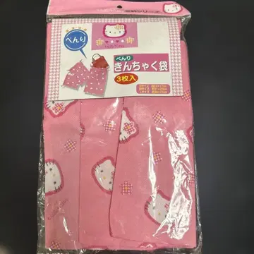 헬로키티 3개입 편리 주머니 주머니 카오하나 레트로