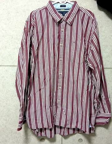 [레어] Tommy Hilfiger 스트라이프 긴팔 셔츠