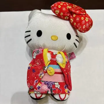 헬로키티 기모노 봉제 인형