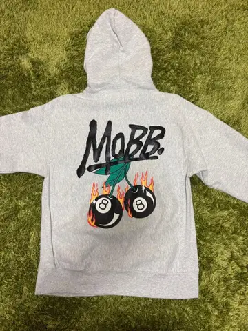 MOBB 후드 부착 후드티 / M 사이즈
