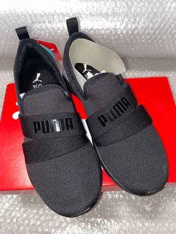 PUMA 슬립온 24cm 블랙