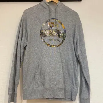 NEW ERA 그레이 후드티