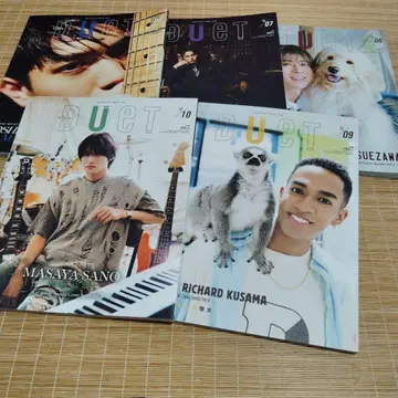 DUET A!group 표지 2025년 6월호~10월호